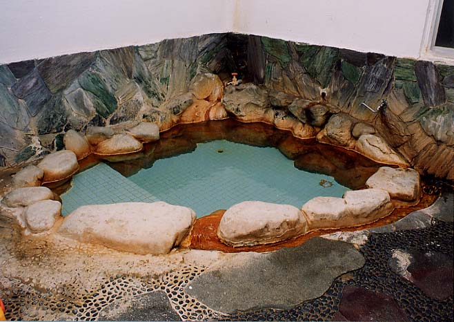 国民宿舎ホテルシラハマの岩風呂